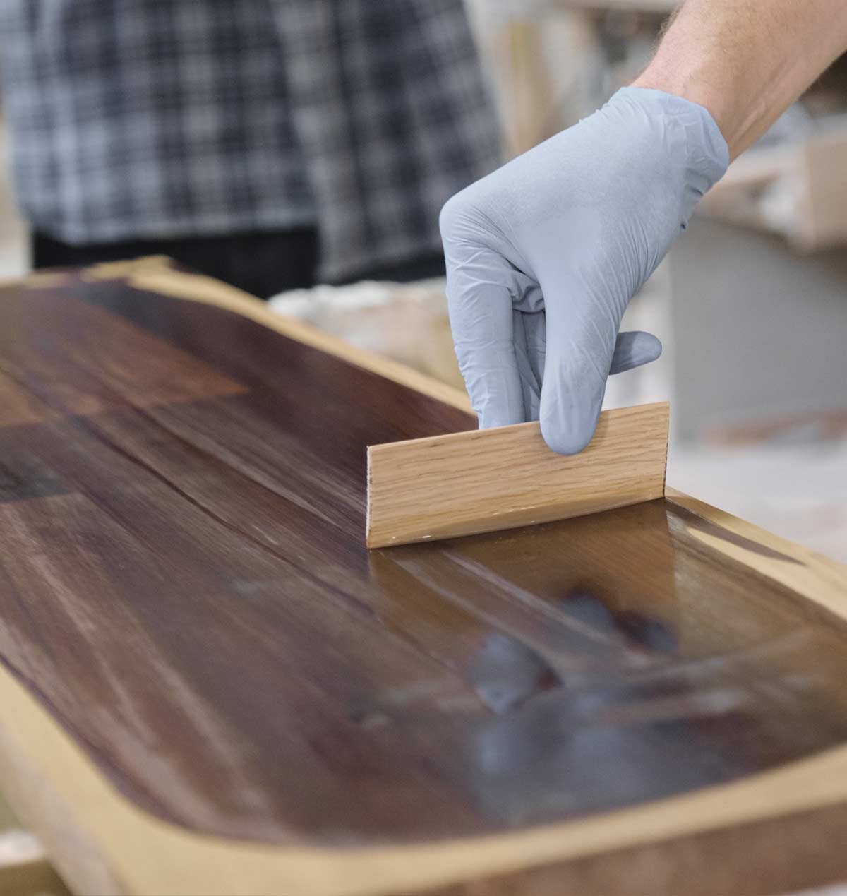 Madera en tratamiento